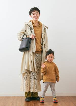 パーカーで仲良しリンク♪