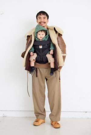 【おしゃれママ＆パパの抱っこ紐コーデ 6選】寒さ対策もおしゃれも実現するスタイルに注目！ | HugMug - 親子で楽しむファッションやライフスタイル情報を届けるママメディア