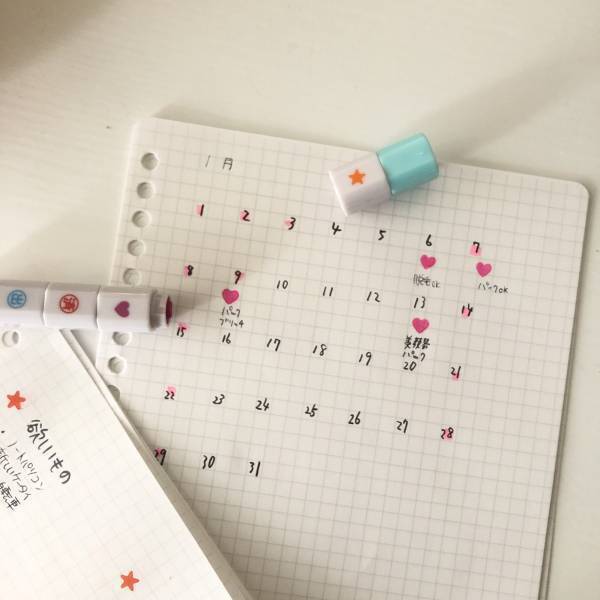 わたしのタスク管理術！やることリストに便利なダイソーアイテム「お仕事スタンプ」をご紹介 | HugMug