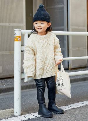 『ザラ』好き親子の冬コーデ♡ デニムとカラーを揃えてなかよしムード！ | HugMug