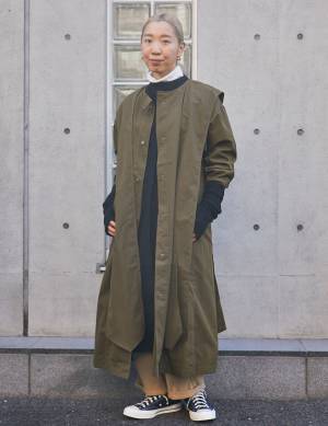 【冬〜春まで使えるアウターSNAP 6選】ライトアウターの着こなしテク！ | HugMug