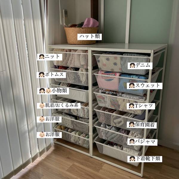 【IKEA】おもちゃ&amp;子供服収納におすすめの収納棚とアイディア | HugMug