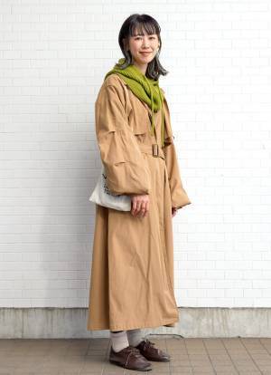 旬のバラクラバはグリーンが可愛い♡アースカラーでまとめたおしゃれな親子コーデ | HugMug