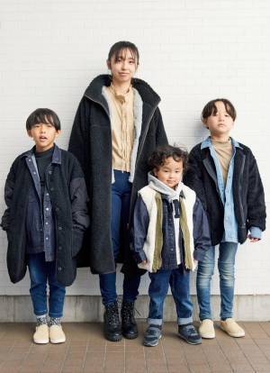 オールプチプラでつくる親子4人コーデ♡ブラック×デニムで公園もへっちゃら！ | HugMug