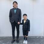 【卒入園・卒入学】パパと息子のセレモニースタイル。ポイントはシャツとネクタイのカラー！ | HugMug