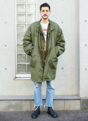 ヴィンテージMIXの正解コーデ♡柄ジャケットは淡カラーと合わせて！ | HugMug - 親子で楽しむファッションやライフスタイル情報を届けるママメディア