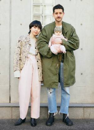 ヴィンテージMIXの正解コーデ♡柄ジャケットは淡カラーと合わせて！ | HugMug - 親子で楽しむファッションやライフスタイル情報を届けるママメディア