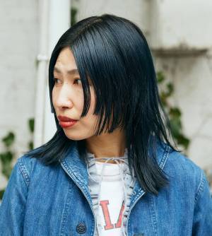 古着メインの最旬デニムリンクコーデ！ 赤を挿してちょっぴり辛口に♪ | HugMug