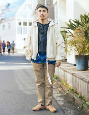 【おしゃれパパの休日コーデ 10選】センスよく見せるポイントを徹底解説！ | HugMug - 親子で楽しむファッションやライフスタイル情報を届けるママメディア