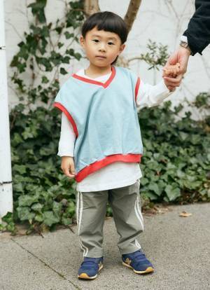 『マーキーズ』のバイカラーベストが使える♪なかよし兄弟リンクは必見！ | HugMug