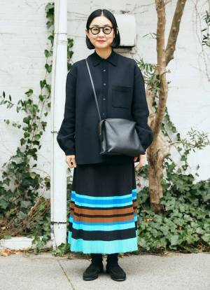 失敗しないカラーリンクコーデ！ブルー×ブラックで爽やかに | HugMug