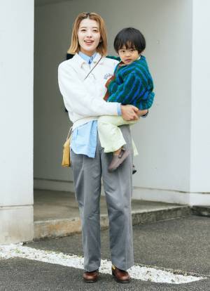 『マーキーズ』がポップで可愛い♡ シャツ×パンツで親子リンクコーデ！ | HugMug