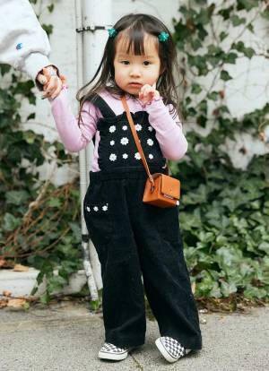 おしゃれママに教わる古着MIXコーデ♡ リボンやお花でガーリーに！ | HugMug