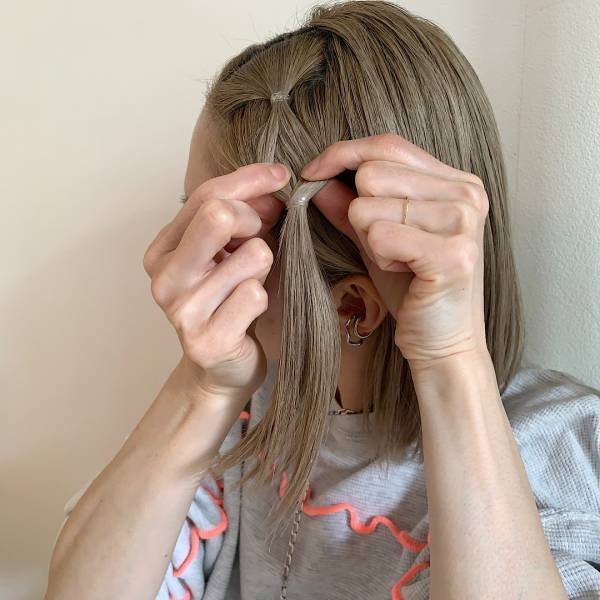 雨や暑さでも崩れない！【3coins】ヘアアクセを使った簡単ヘアアレンジ4選 | HugMug - 親子で楽しむファッションやライフスタイル情報を届けるママメディア