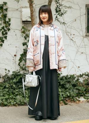 「チャイナジャケット」でリンクコーデ！おしゃれ親子の着こなしテクをのぞき見♡ | HugMug