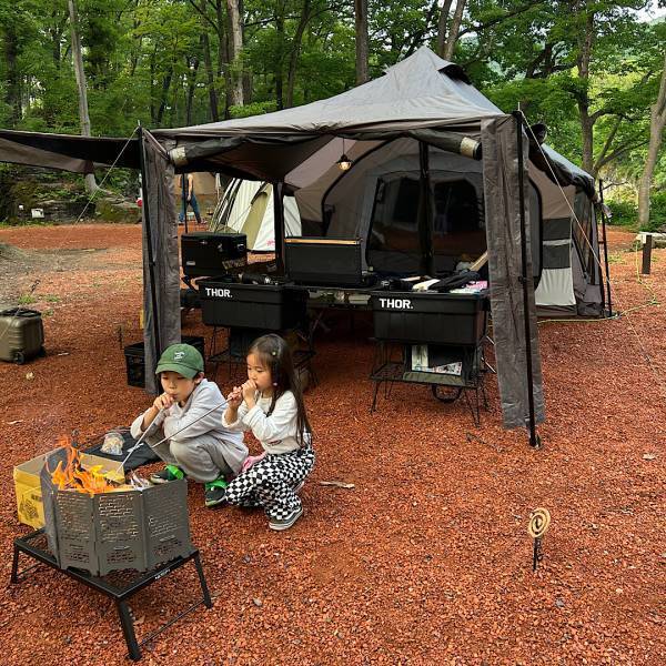 都心から1時間半！子連れにおすすめのキャンプ場”FORESTSONS 長瀞” | HugMug