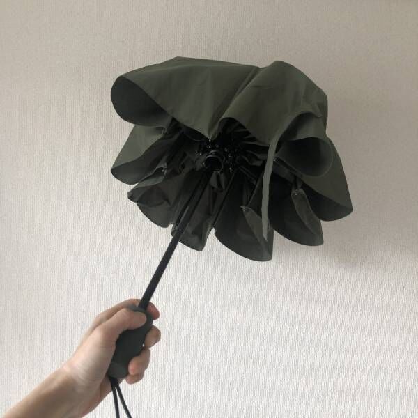 ダイソー発【standardproducts】おもしろワンタッチ機能付き折りたたみ傘 | HugMug