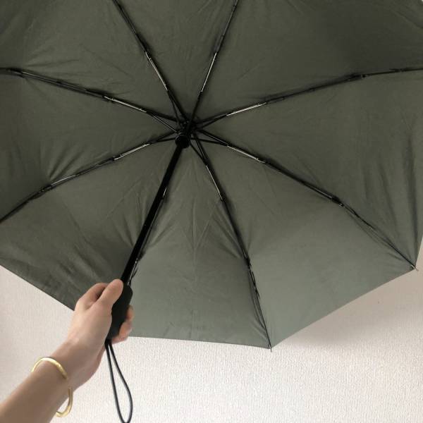 ダイソー発【standardproducts】おもしろワンタッチ機能付き折りたたみ傘 | HugMug