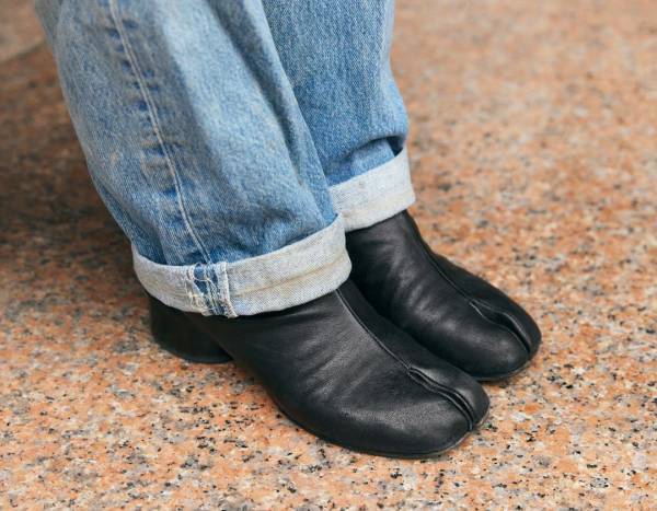 『ユニクロ』のボーダートップスが超優秀！ 古着デニムと合わせておしゃれ度アップ♪ | HugMug - 親子で楽しむファッションやライフスタイル情報を届けるママメディア