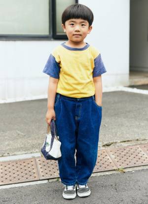 失敗しない古着リンクコーデ！ デニム×イエローで即統一感アップ♡ | HugMug - 親子で楽しむファッションやライフスタイル情報を届けるママメディア