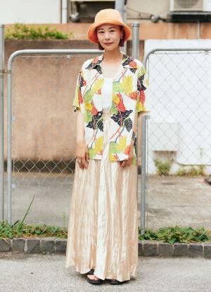 『ユニクロ』のハットが推せる♡ オレンジのパイル地が夏にぴったり！ | HugMug - 親子で楽しむファッションやライフスタイル情報を届けるママメディア