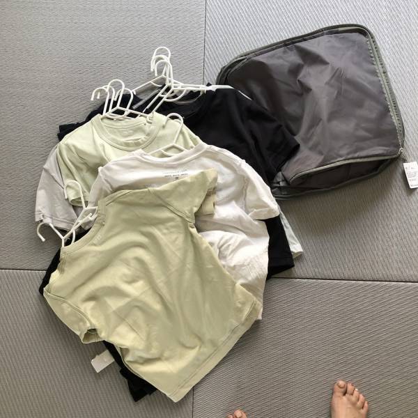 Tシャツ10枚入る！Standardproductsの圧縮バッグが優秀で旅行や収納に欠かせない | HugMug - 親子で楽しむファッションやライフスタイル情報を届けるママメディア
