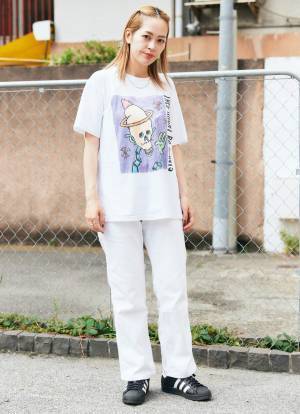 夏はヴィンテージTシャツを着よう！おしゃれ親子の着こなし術をチェック♡ | HugMug - 親子で楽しむファッションやライフスタイル情報を届けるママメディア