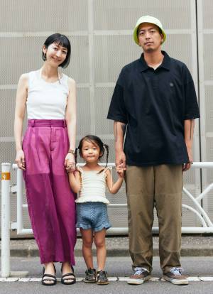 街にも公園にも行けちゃう♪おしゃれファミリーの涼し気夏コーデ！ | HugMug - 親子で楽しむファッションやライフスタイル情報を届けるママメディア