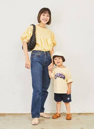 『ビーミング by ビームス』でつくる！ ハッピーなイエローコーデ♡ | HugMug - 親子で楽しむファッションやライフスタイル情報を届けるママメディア