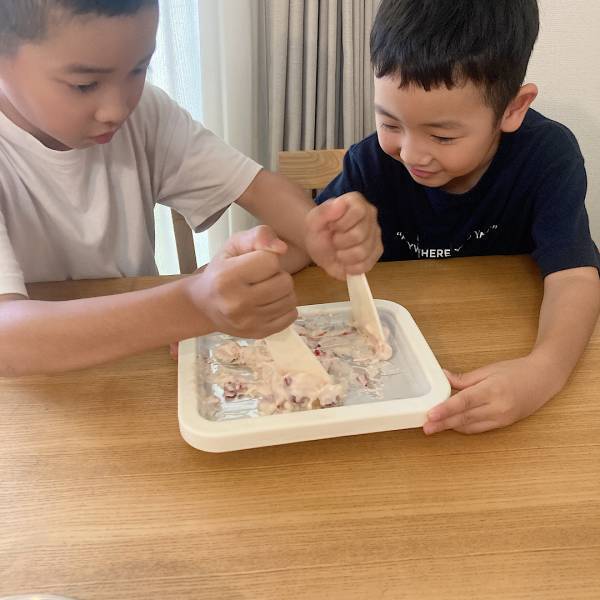 3COINSのアイスプレートで、子どもと簡単ひんやりスイーツ作り！ | HugMug - 親子で楽しむファッションやライフスタイル情報を届けるママメディア