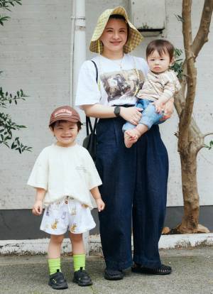 『ZARA』上手なキッズに注目♪ 公園にも行けちゃうおしゃれな親子コーデ！ | HugMug - 親子で楽しむファッションやライフスタイル情報を届けるママメディア