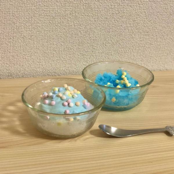 テレビで話題の「ねるねるねるねかき氷」を作ってみた！ | HugMug - 親子で楽しむファッションやライフスタイル情報を届けるママメディア
