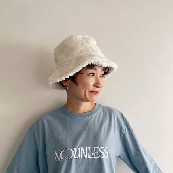 見つけたら即購入！【ユニクロ：シー】で発見！これさえあれば今っぽくなる、秋冬トレンドのもこもこハット！ | HugMug - 親子で楽しむファッションやライフスタイル情報を届けるママメディア