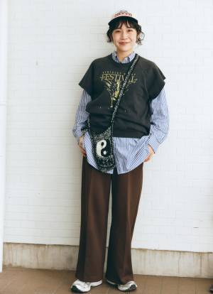 プチプラMIXコーデのまさにお手本！小物づかいでおしゃれ度爆上げ♪ | HugMug