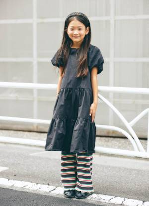 全身プチプラのキッズコーデが超可愛い！失敗しない秋のブラックコーデ♡ | HugMug