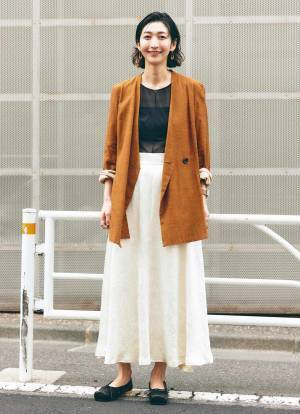 おしゃれ親子の秋のガーリーコーデ♡ ジャケットをオンしてきちんと感をプラス！ | HugMug