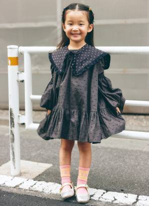 おしゃれ親子の秋のガーリーコーデ♡ ジャケットをオンしてきちんと感をプラス！ | HugMug