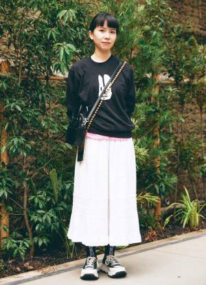 失敗しないモノトーンリンクコーデ！ピンクを挿してガーリーに♡ | HugMug