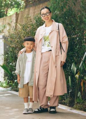 『韓国子ども服』がやっぱり推せる♡ 親子でくすみカラーコーデ！ | HugMug