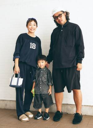 秋のダークトーンはこう着る！公園にも行けちゃうおしゃれなファミリーコーデ♪ | HugMug