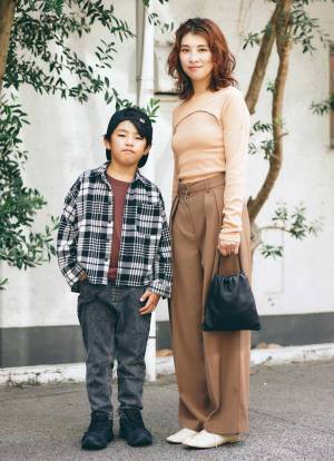 おしゃれ親子のデートコーデ♡ レディなママが可愛すぎる！ | HugMug