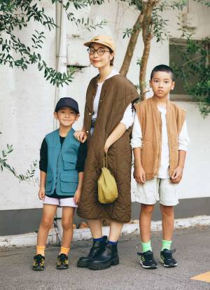 アクティブ派親子のプチプラMIXコーデ！ベストをリンクして仲良し度アップ | HugMug