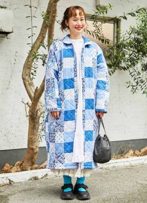 古着上手なおしゃれママに注目！カラフルコーデで寒さを撃退♡ | HugMug