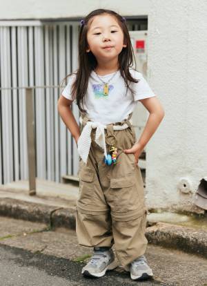 夏はやっぱり白Tシャツ一択！動きやすさ重視の家族コーデ♪ | HugMug