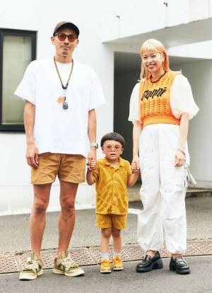 『ZARAキッズ』のセットアップが超優秀♪オレンジでつくる夏のファミリーコーデ！ | HugMug