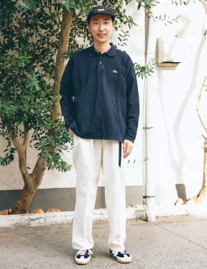 【センスのいいパパの休日コーデ 8選】シンプルスタイルにひとクセを！ | HugMug