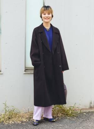 ヴィンテージパンツでおしゃれを格上げ！赤×青で目を引く親子コーデに♡ | HugMug