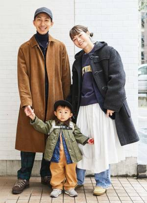 古着のスウェットがこんなにおしゃれに！？英国スタイル意識のファミリーコーデ♡ | HugMug