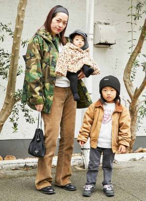 ヴィンテージMIXコーデのまさにお手本！柄アウターをオンして個性的に♪ | HugMug