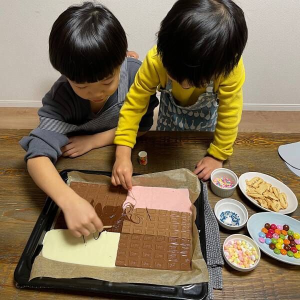 手作りバレンタイン！子供とおしゃれに簡単チョコレートバーク作り | HugMug